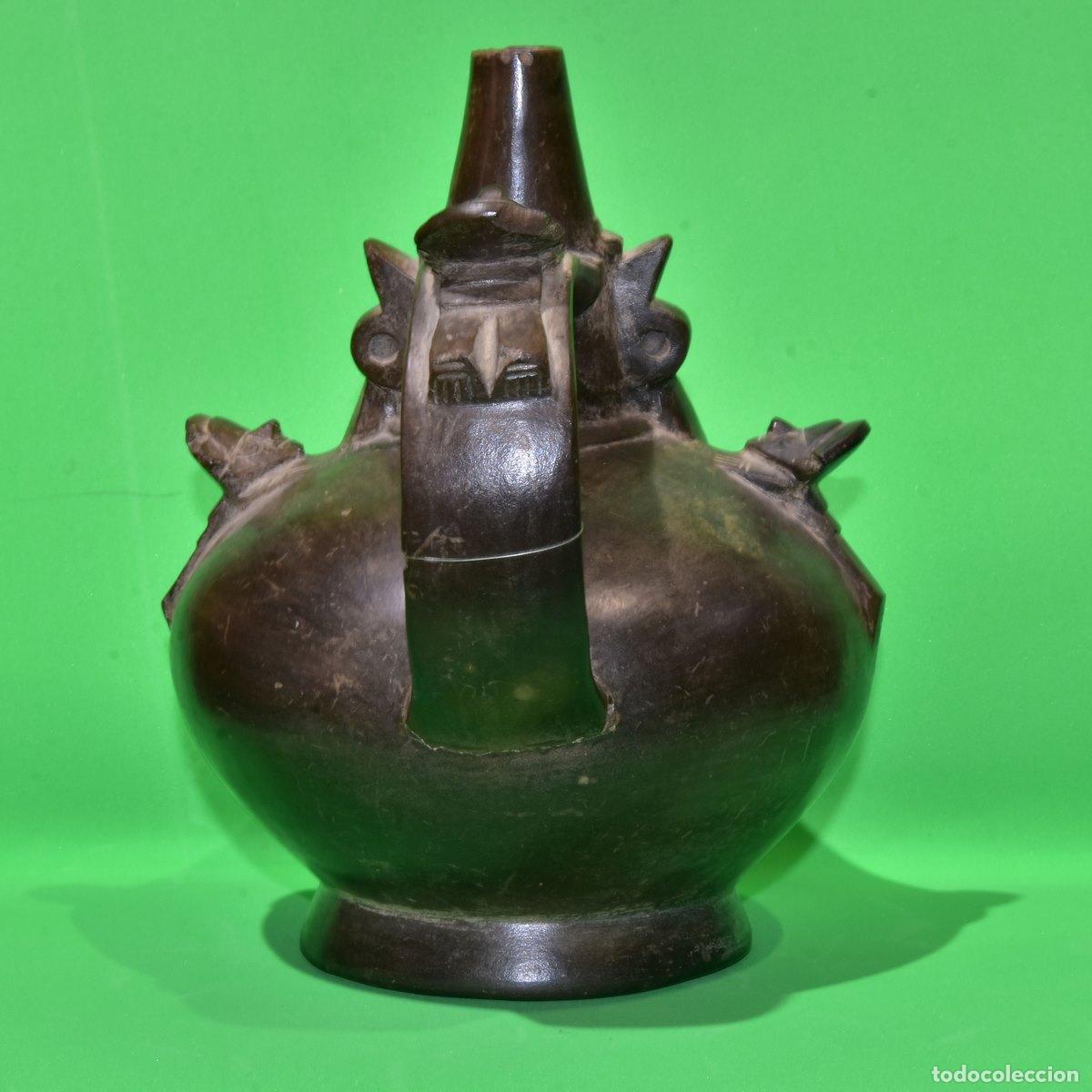Antig&uuml;edades: Vase &eacute;trier lambayeque /Chimu - Foto 3