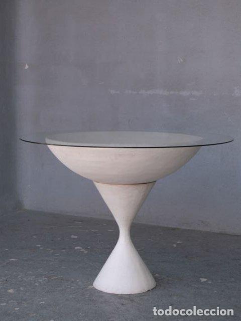 Antig&uuml;edades: Table diabolo 1950 Willy Guhl - Foto 2