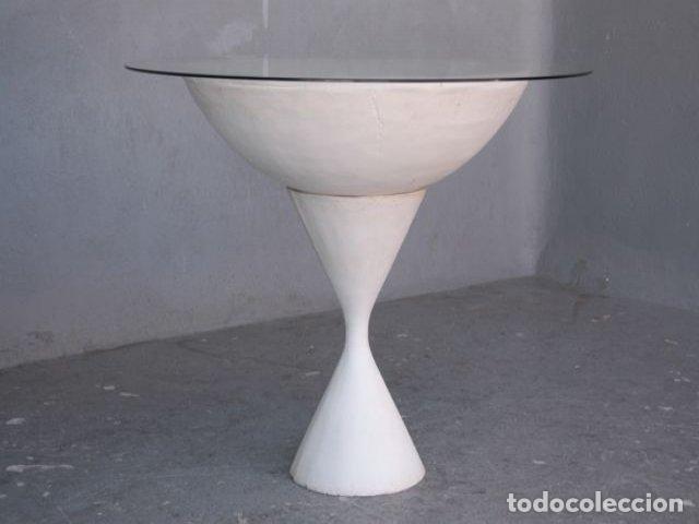 Antig&uuml;edades: Table diabolo 1950 Willy Guhl - Foto 3