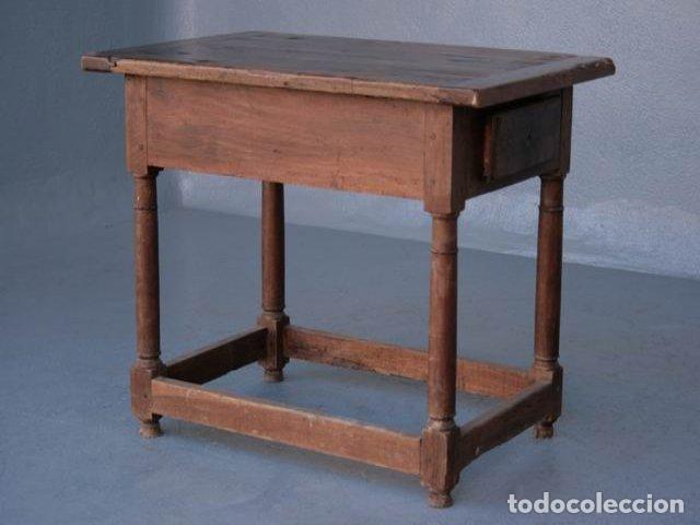 Antig&uuml;edades: Table de ferme en noyer &eacute;poque XIX&egrave;me - Foto 2