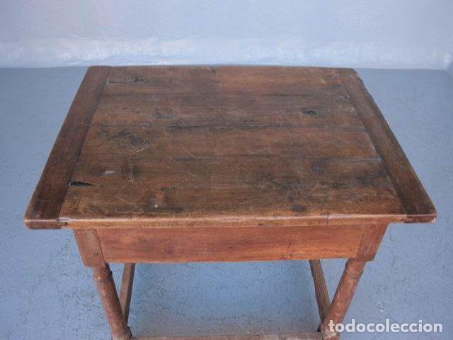 Antig&uuml;edades: Table de ferme en noyer &eacute;poque XIX&egrave;me - Foto 8