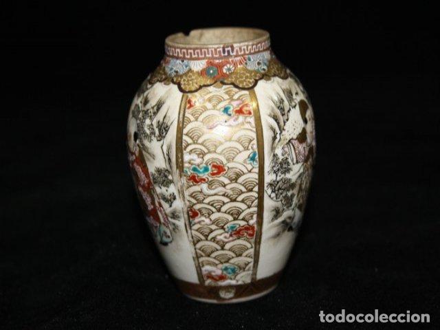 Antig&uuml;edades: Vase en fa&iuml;ence de Satsuma - Foto 6