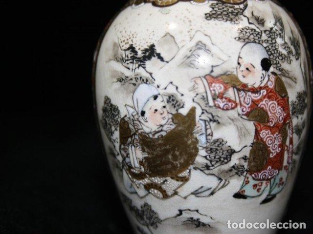 Antig&uuml;edades: Vase en fa&iuml;ence de Satsuma - Foto 10