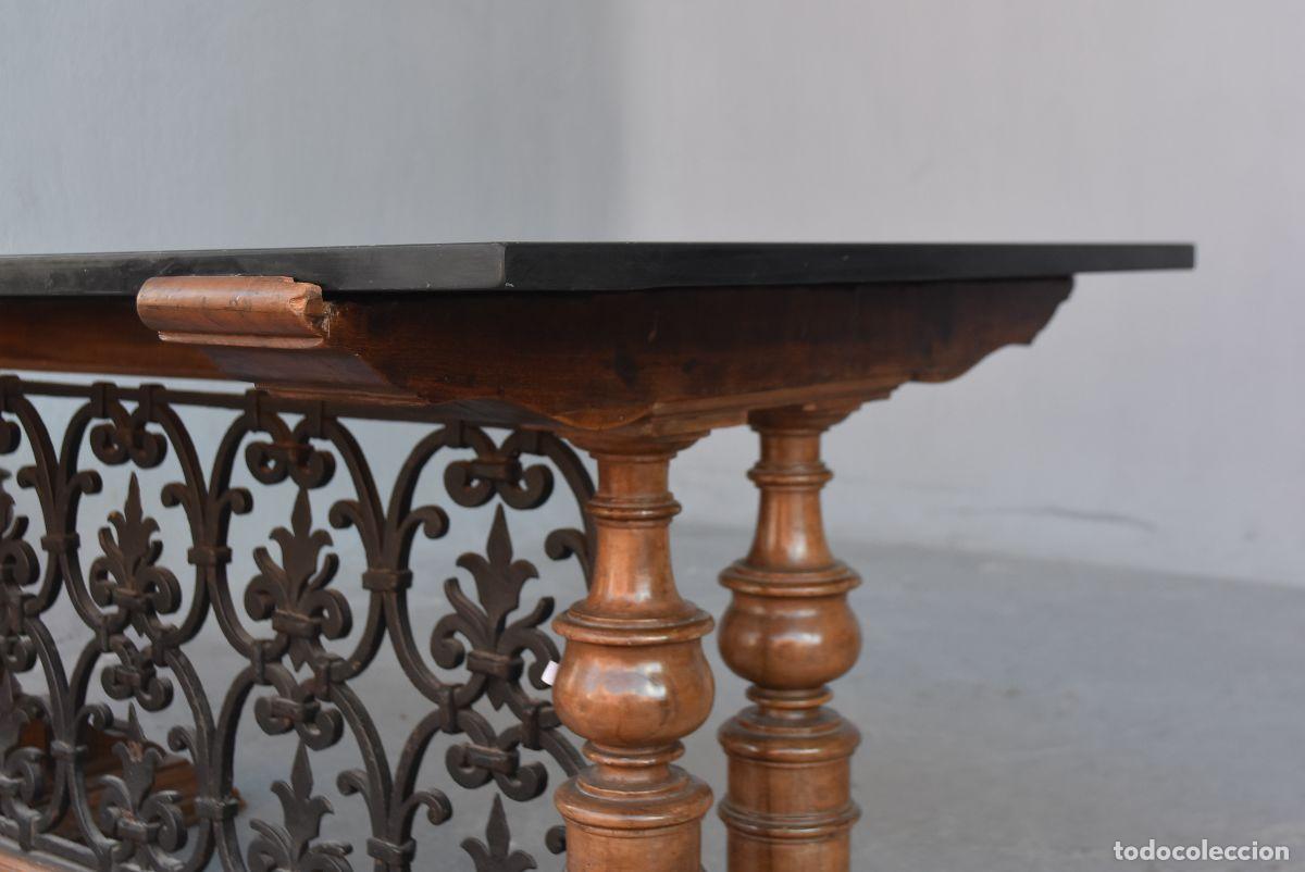 Antig&uuml;edades: Table basse plateau en scagliole - Foto 6
