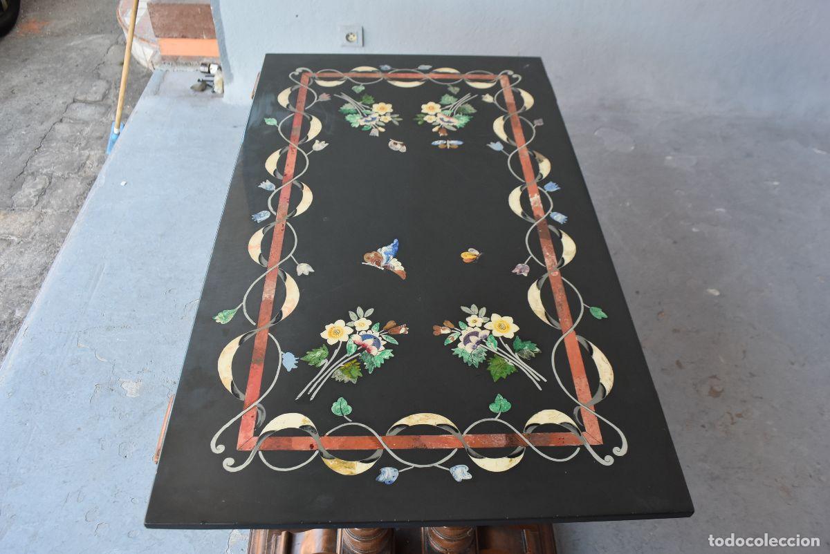 Antig&uuml;edades: Table basse plateau en scagliole - Foto 8