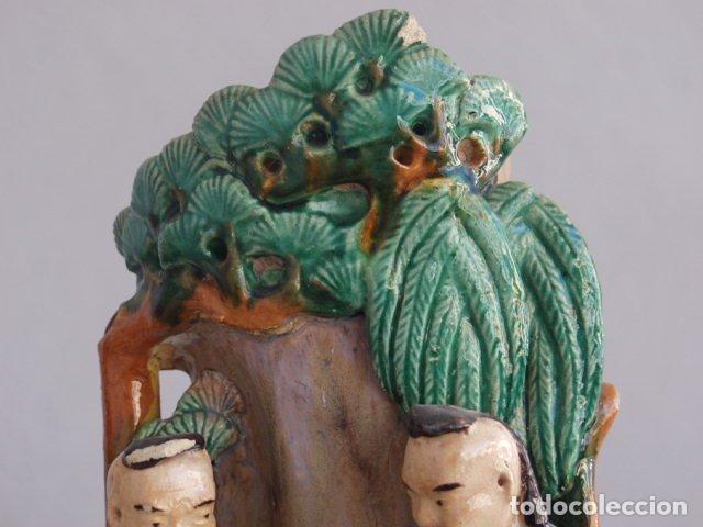 Antig&uuml;edades: Vases Chinois &eacute;maille XIX&egrave;me (paire) - Foto 5