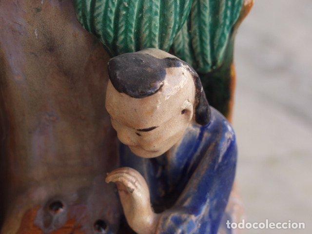 Antig&uuml;edades: Vases Chinois &eacute;maille XIX&egrave;me (paire) - Foto 7