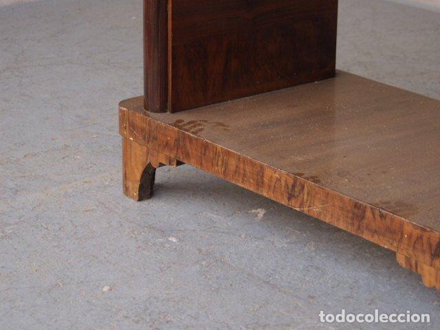 Antig&uuml;edades: Table en placage noyer Art d&eacute;co 1930 - Foto 6