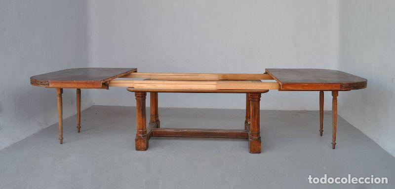 Antig&uuml;edades: Table salle &agrave; manger de style Gothique noyer - Foto 10