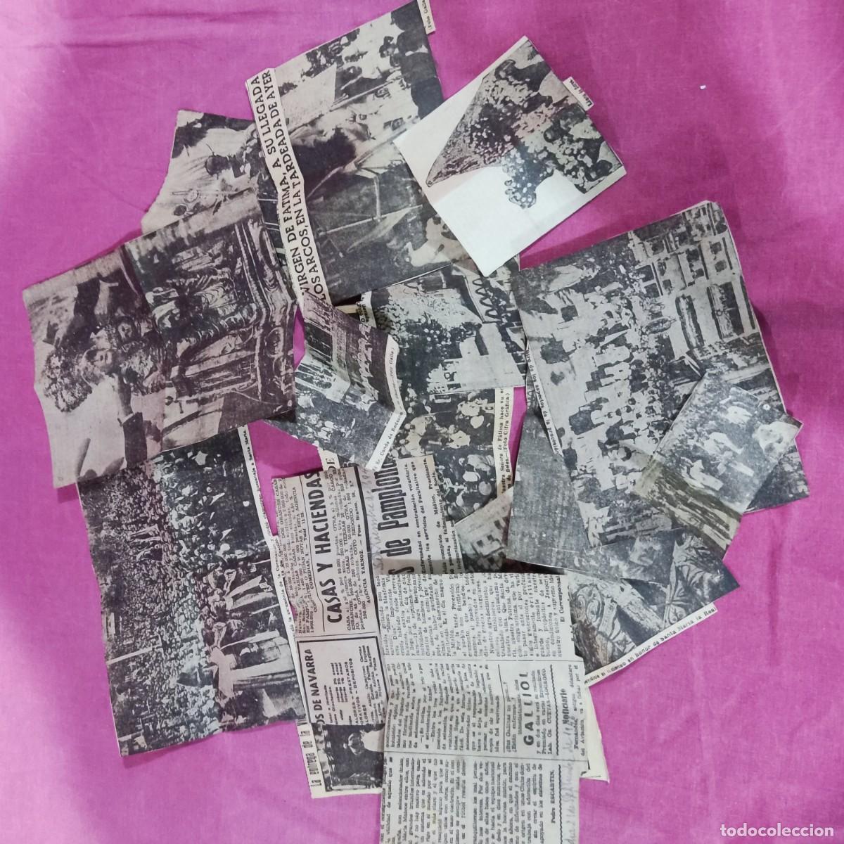 Antig&uuml;edades: Recortes de peri&oacute;dico de Virgenes - Foto 1
