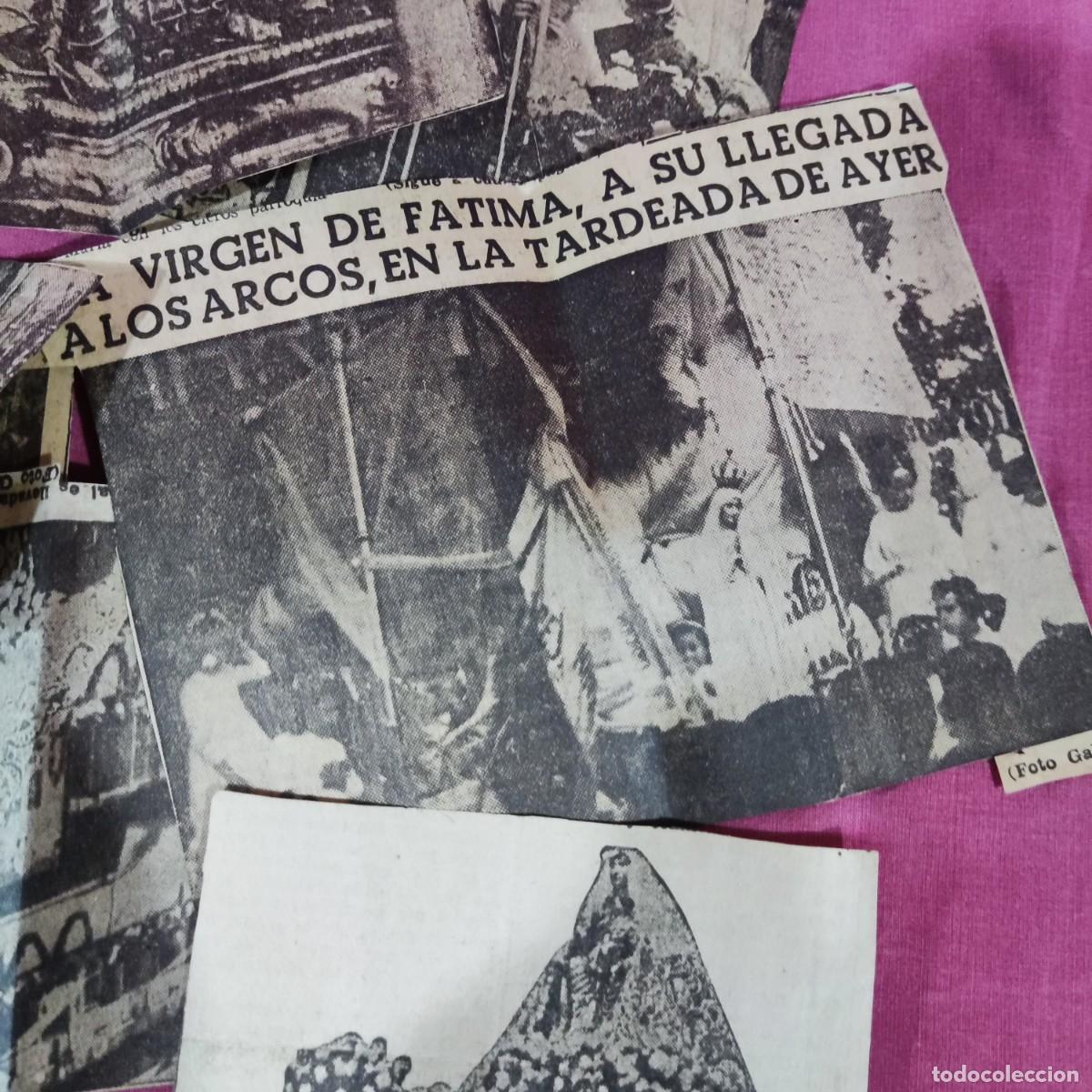 Antig&uuml;edades: Recortes de peri&oacute;dico de Virgenes - Foto 3