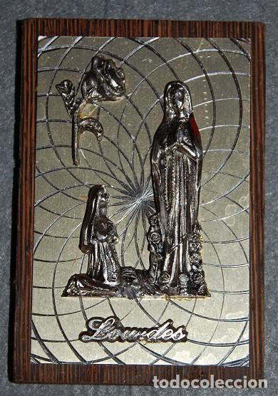 Antig&uuml;edades: PLACA NUESTRA SE&Ntilde;ORA DE LOURDE - Foto 1