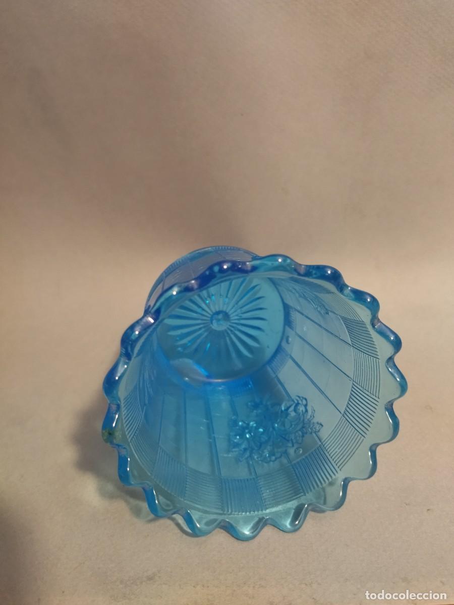 Antig&uuml;edades: Vaso de color azul antiguo - Foto 2