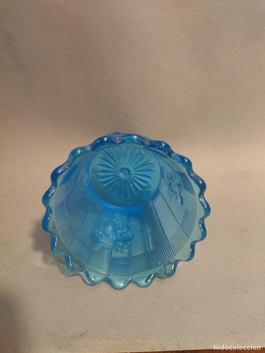 Antig&uuml;edades: Vaso de color azul antiguo - Foto 9