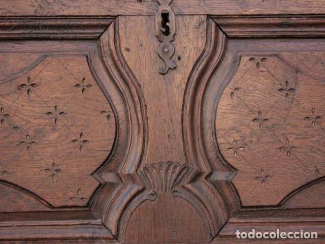 Antig&uuml;edades: Coffre transform&eacute; &eacute;l&eacute;ments noyer XVIII&egrave;me - Foto 7