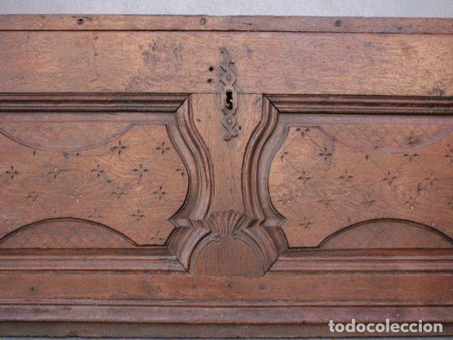 Antig&uuml;edades: Coffre transform&eacute; &eacute;l&eacute;ments noyer XVIII&egrave;me - Foto 8