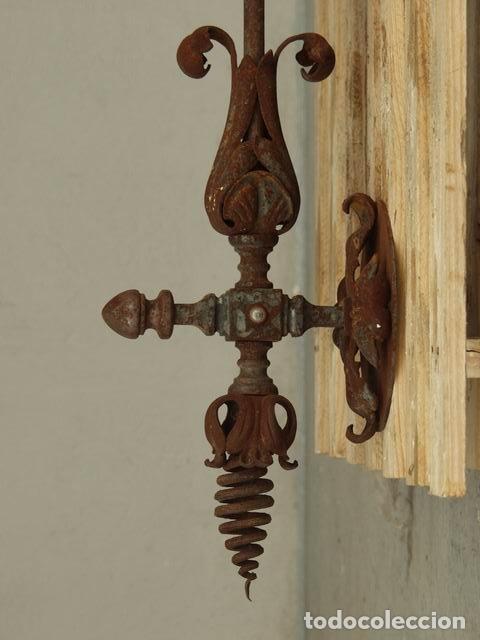 Antig&uuml;edades: Lanterne en fer forg&eacute; - Foto 2