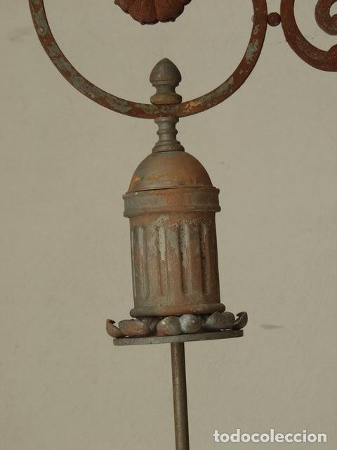Antig&uuml;edades: Lanterne en fer forg&eacute; - Foto 5