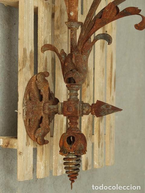 Antig&uuml;edades: Lanterne en fer forg&eacute; - Foto 9
