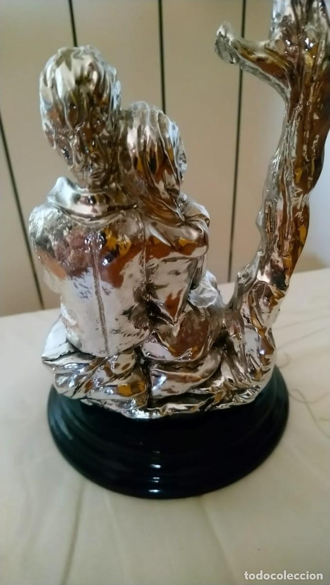 Antig&uuml;edades: enamorados con ba&ntilde;o de plata - Foto 6