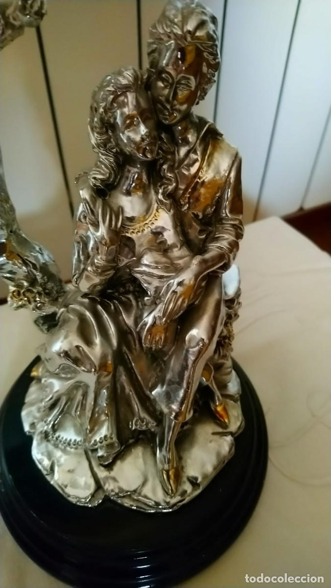 Antig&uuml;edades: enamorados con ba&ntilde;o de plata - Foto 7