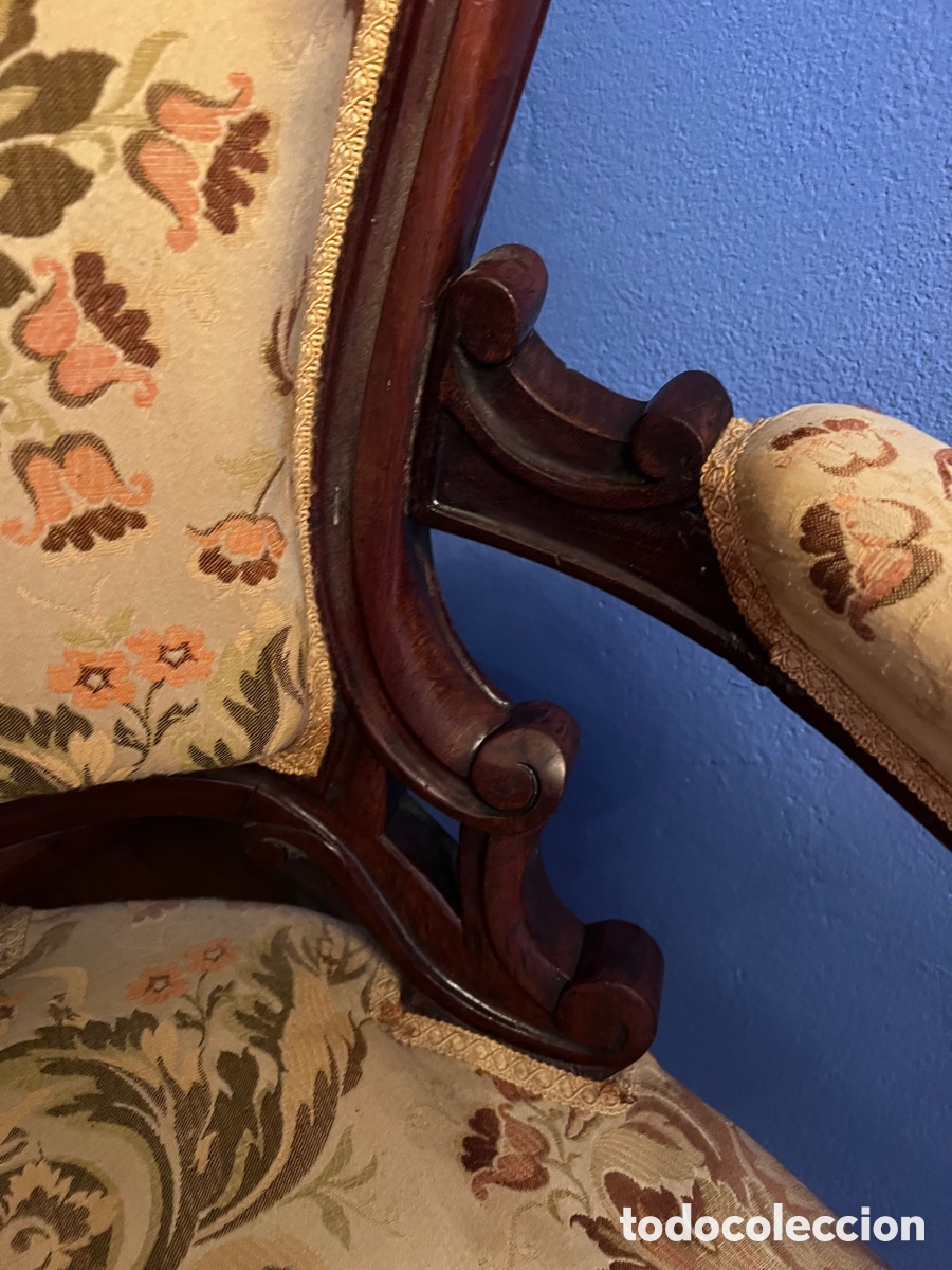 Antig&uuml;edades: Sill&oacute;n isabelino - Foto 3