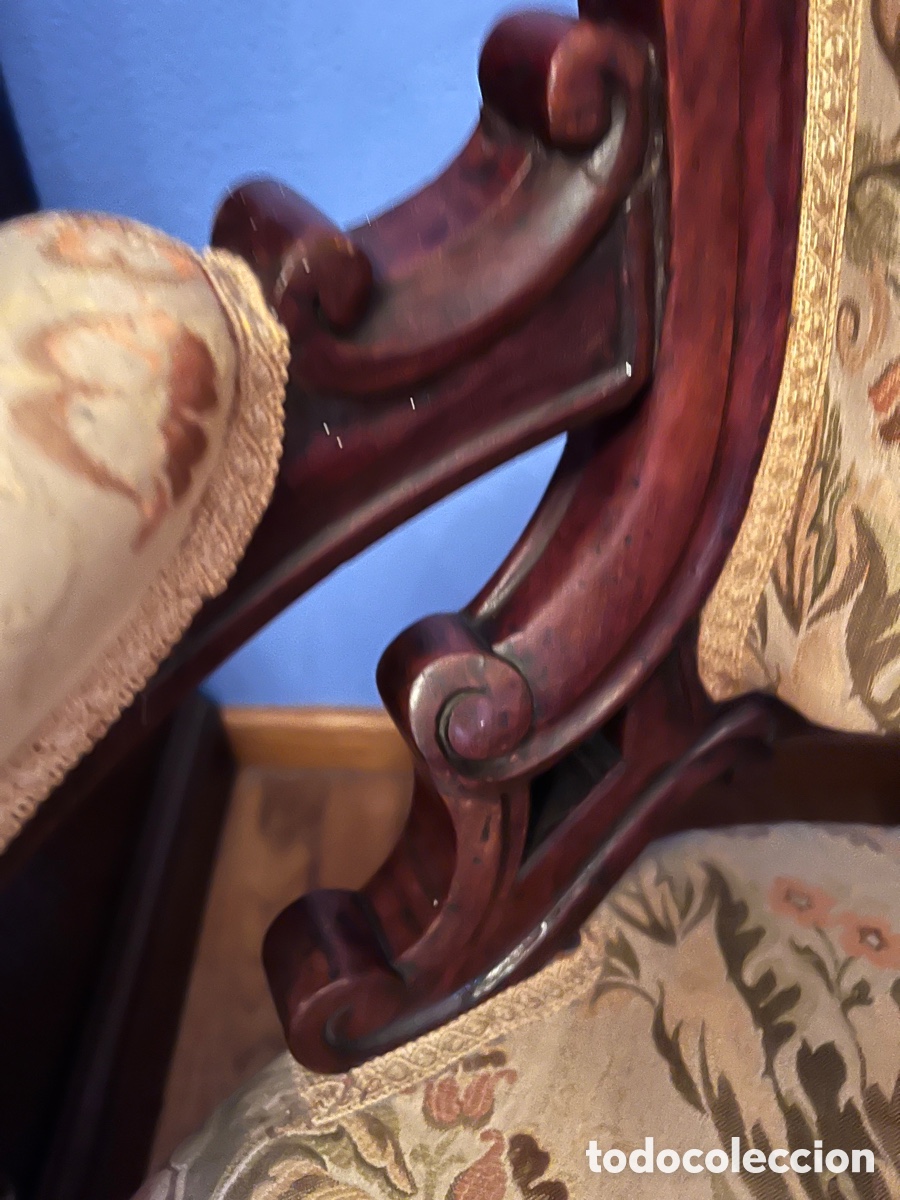 Antig&uuml;edades: Sill&oacute;n isabelino - Foto 6