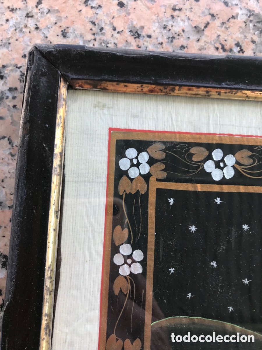 Antig&uuml;edades: Marco antiguo de madera - Foto 7