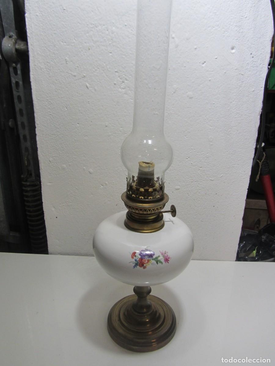 Antig&uuml;edades: Quinque antiguo. 52cm. - Foto 1
