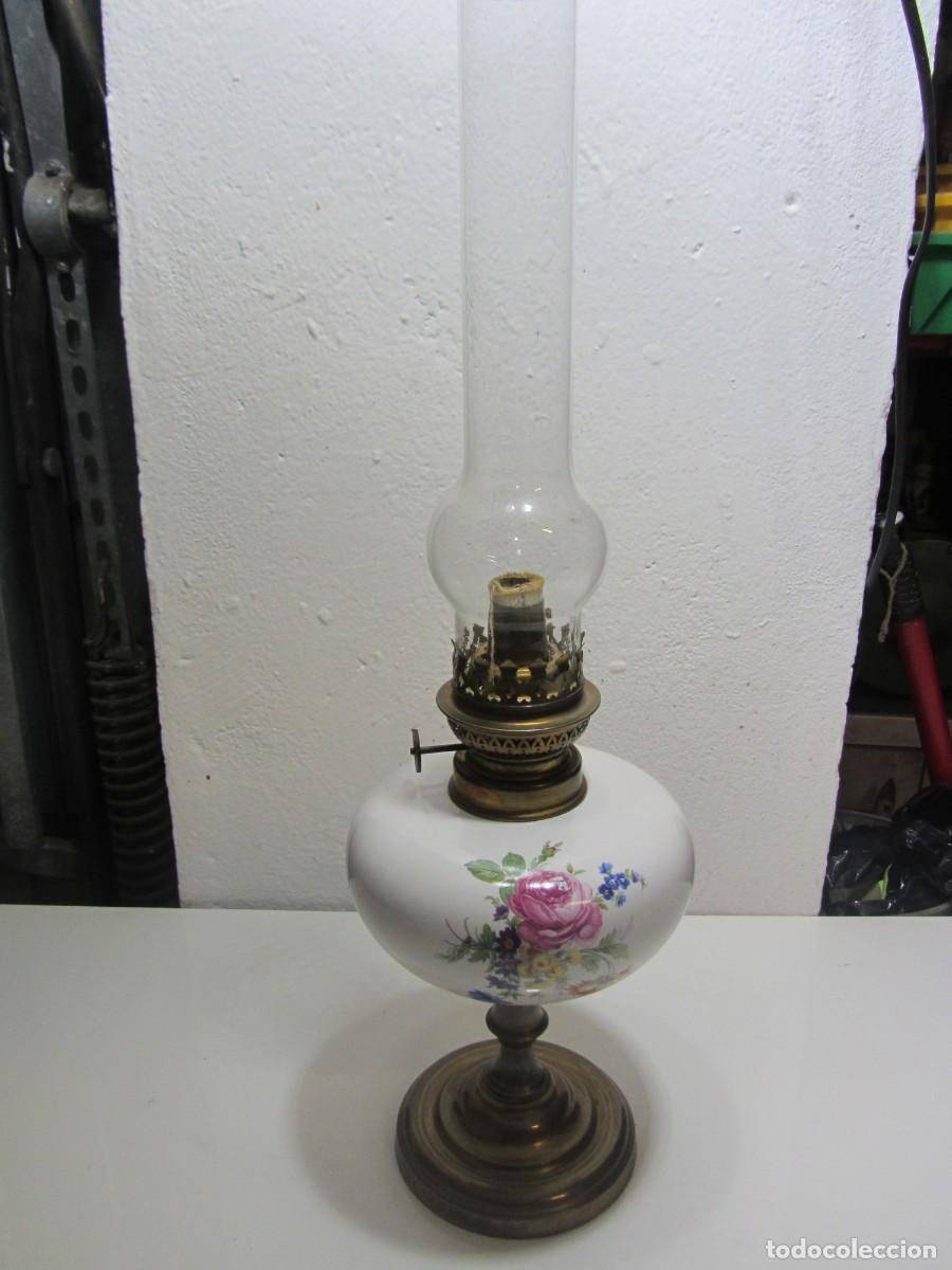 Antig&uuml;edades: Quinque antiguo. 52cm. - Foto 9