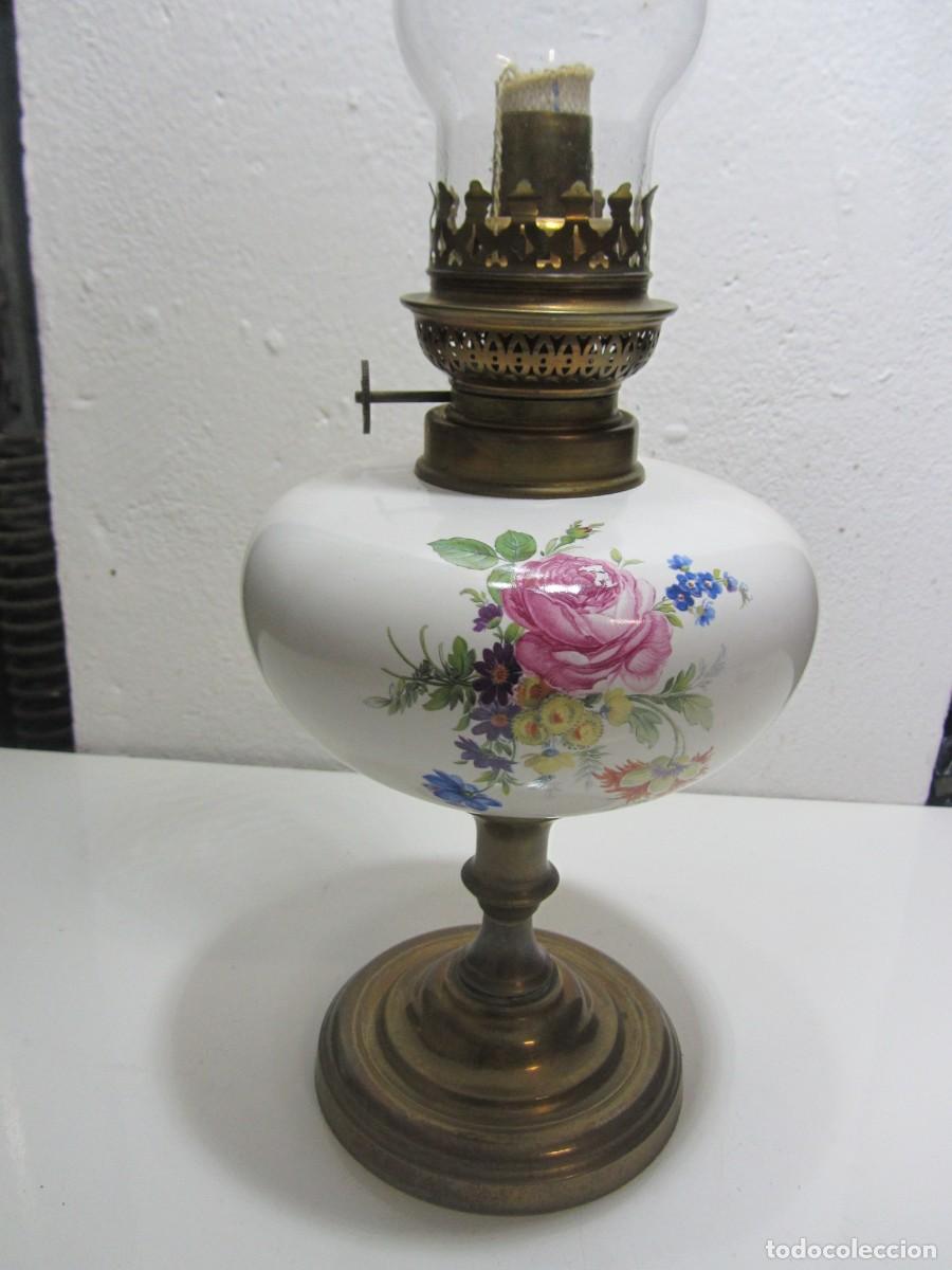 Antig&uuml;edades: Quinque antiguo. 52cm. - Foto 10