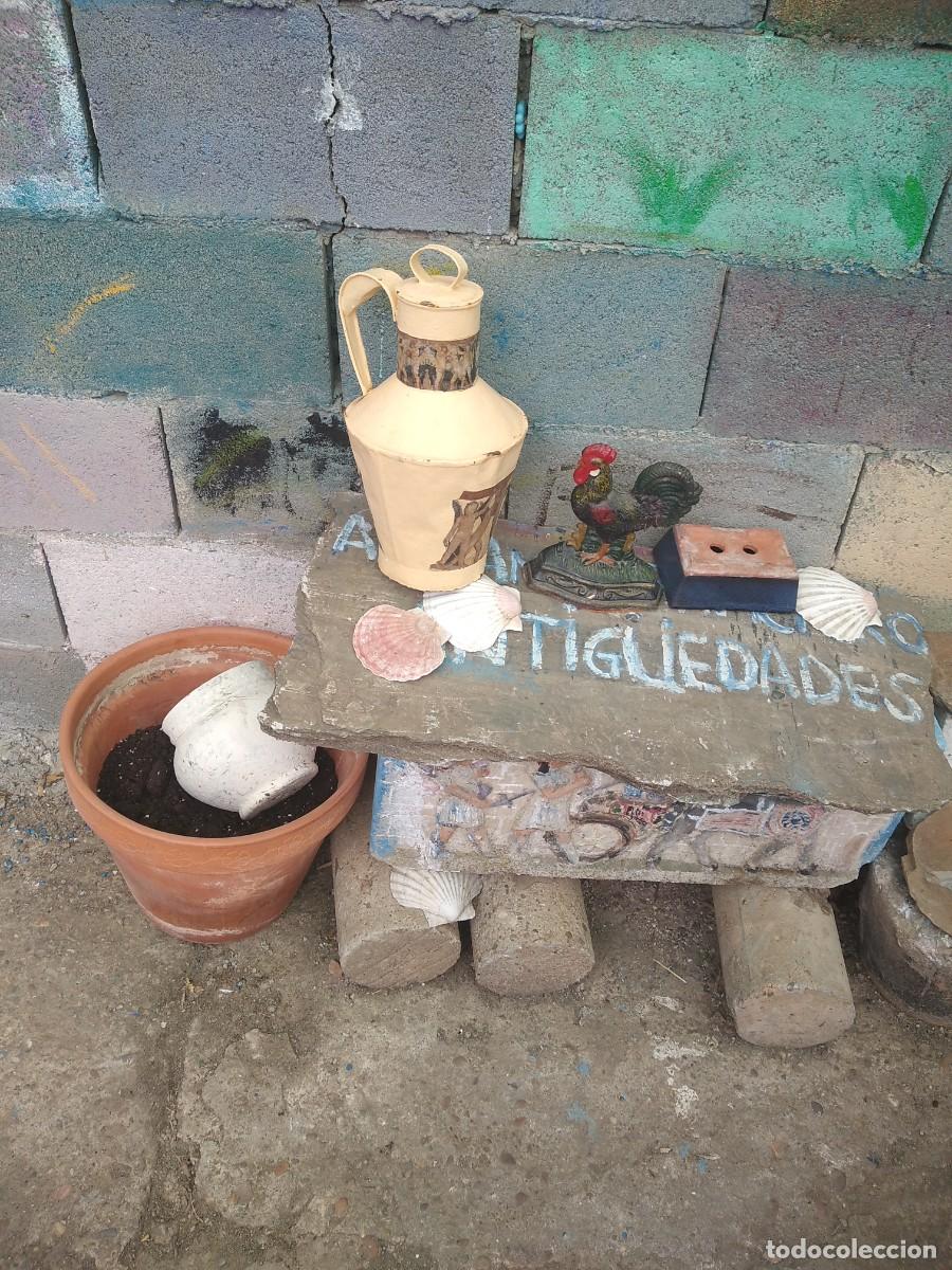 Antig&uuml;edades: cantaro de lata antiguo - Foto 2