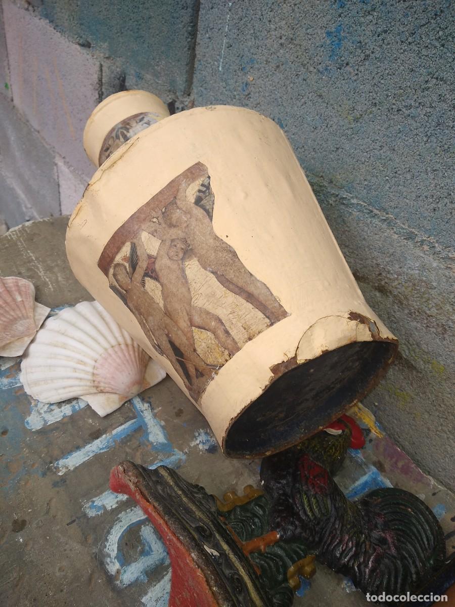 Antig&uuml;edades: cantaro de lata antiguo - Foto 3