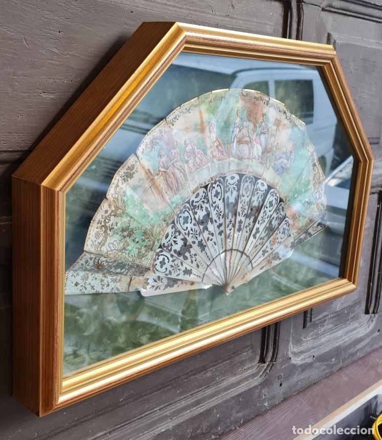 Antig&uuml;edades: Abanico Madre Perla - Foto 3