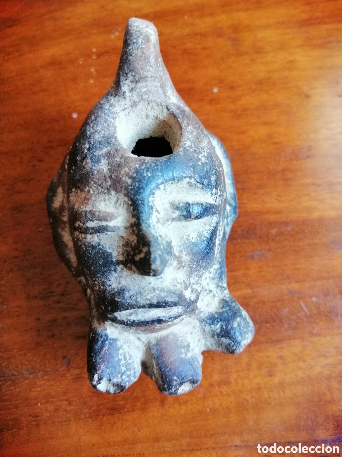 Antig&uuml;edades: Lucerna romana de pasta negra - Foto 1