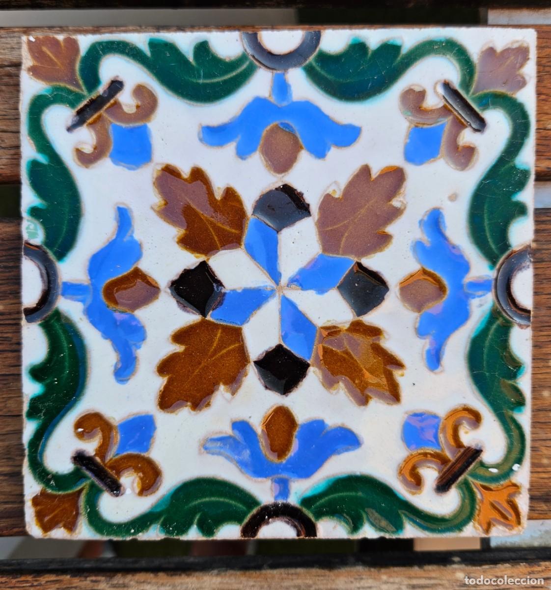 Antig&uuml;edades: Azulejo antiguo Triana - Foto 1