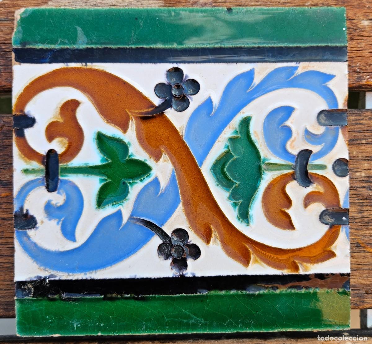 Antig&uuml;edades: Azulejo antiguo Triana - Foto 1