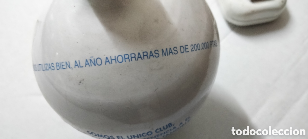 Antig&uuml;edades: HUCHA CERAMICA ESMALTADA - Foto 4