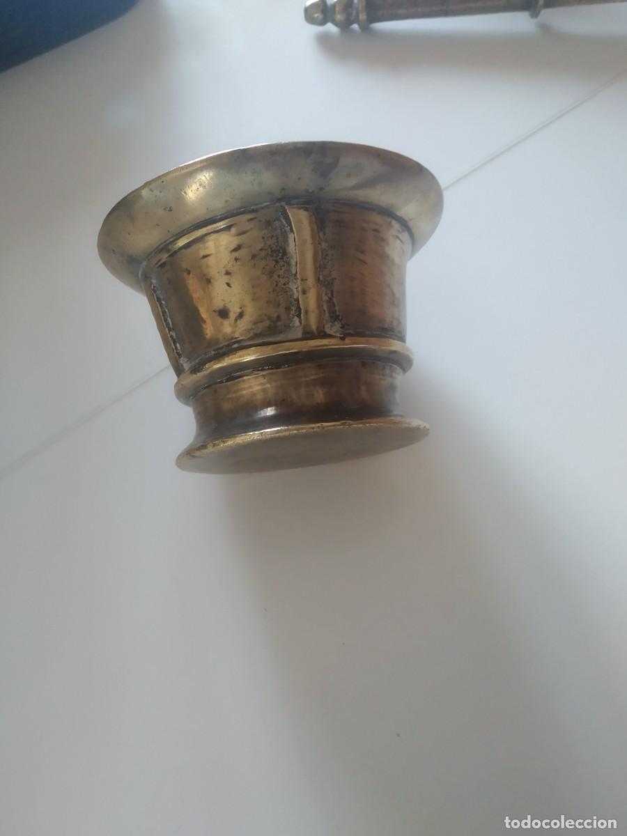 Antig&uuml;edades: Almirez de cobre, muy antigua. - Foto 3