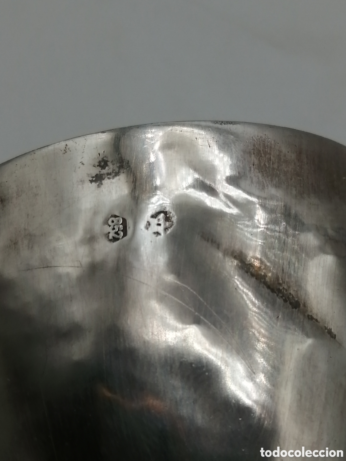 Antig&uuml;edades: Antigua campana plata de ley - Foto 9