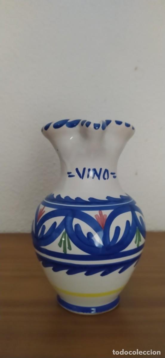 Antig&uuml;edades: bonita Jarra talavera - Foto 1