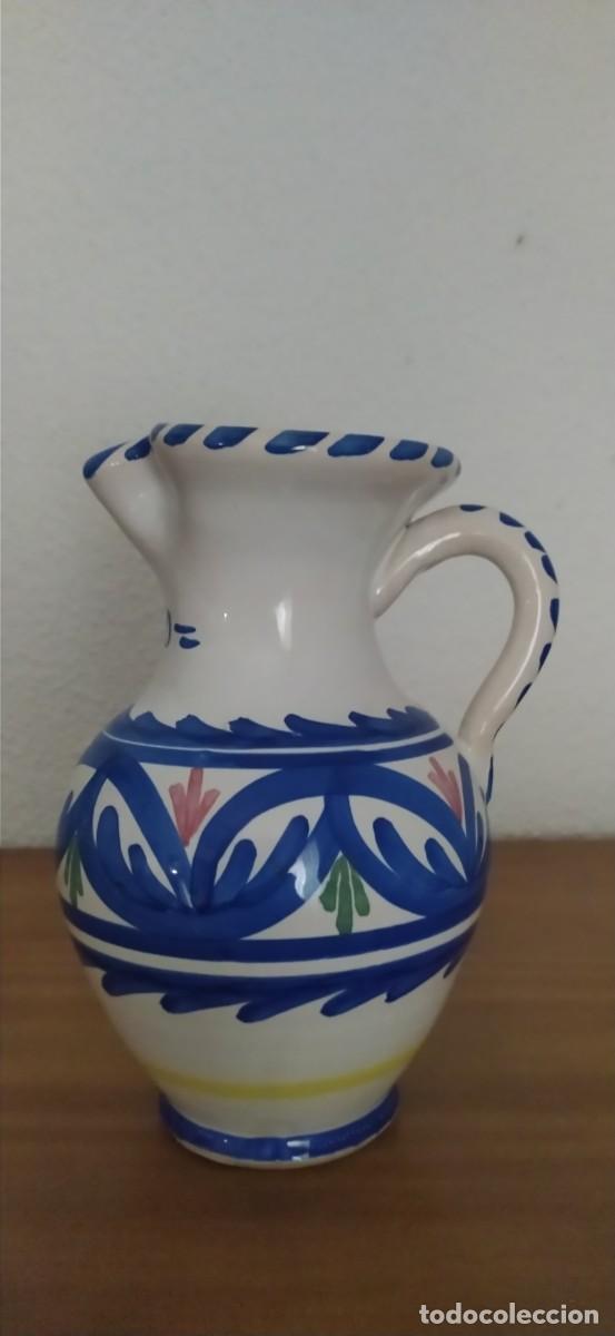 Antig&uuml;edades: bonita Jarra talavera - Foto 3