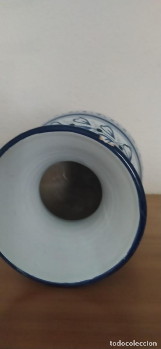 Antig&uuml;edades: Florero talavera, muy bonito - Foto 3