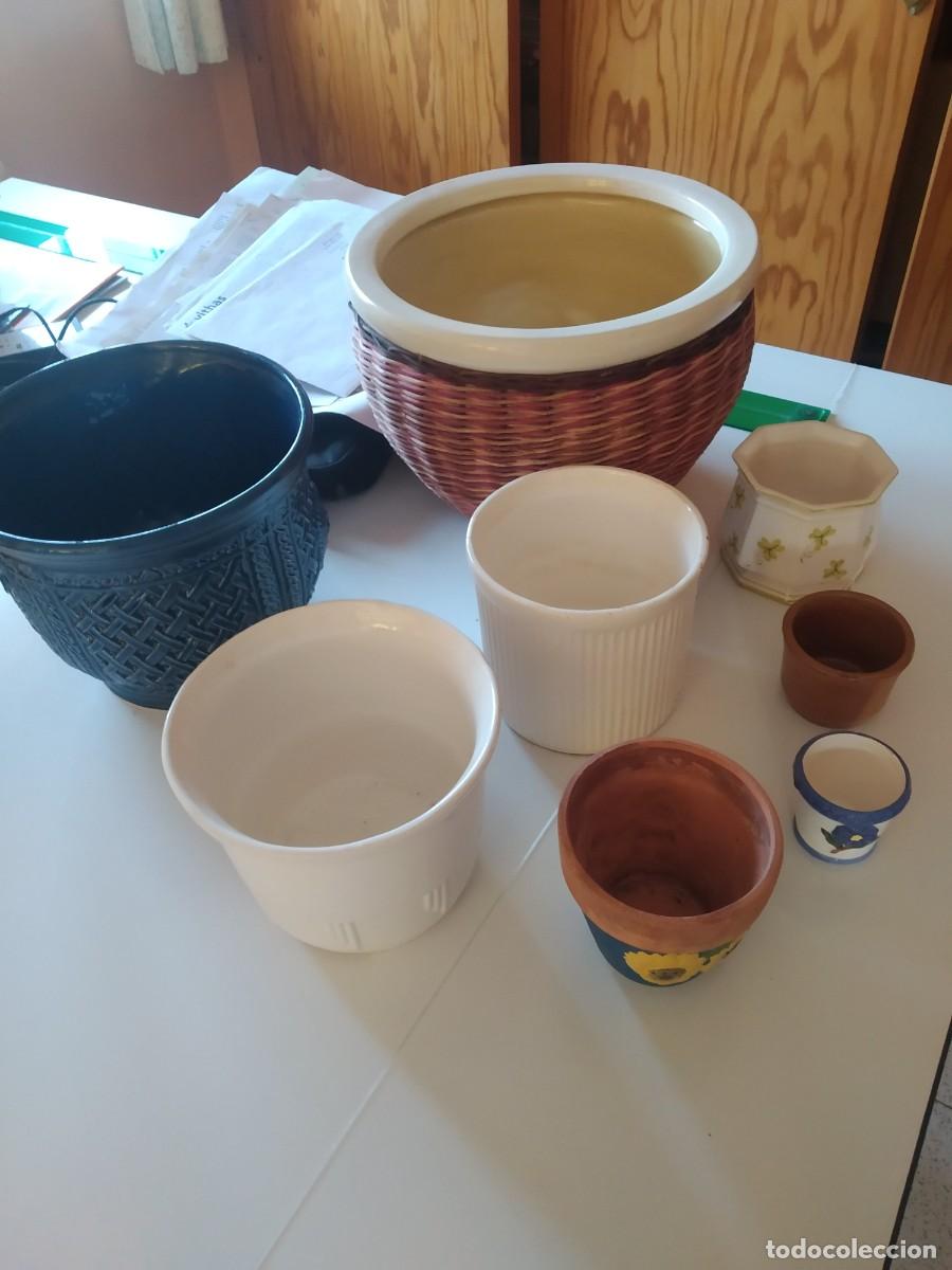 Antig&uuml;edades: Maceteros variados en tama&ntilde;o y forma. - Foto 1