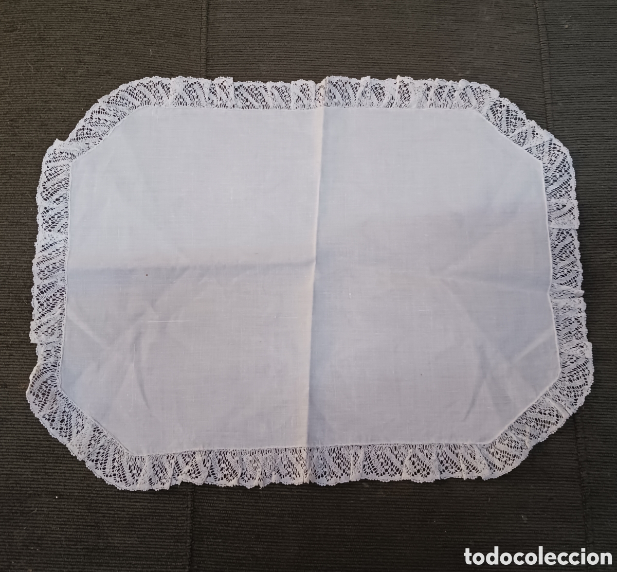 Antig&uuml;edades: Tapete de hilo a crochet - Foto 1