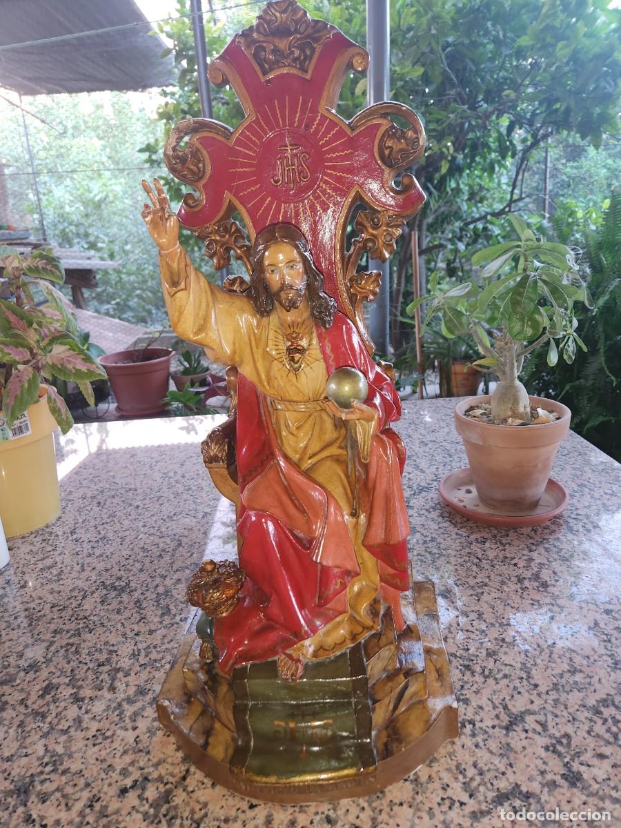 Antig&uuml;edades: Sagrado coraz&oacute;n de Jes&uacute;s, de olot - Foto 1