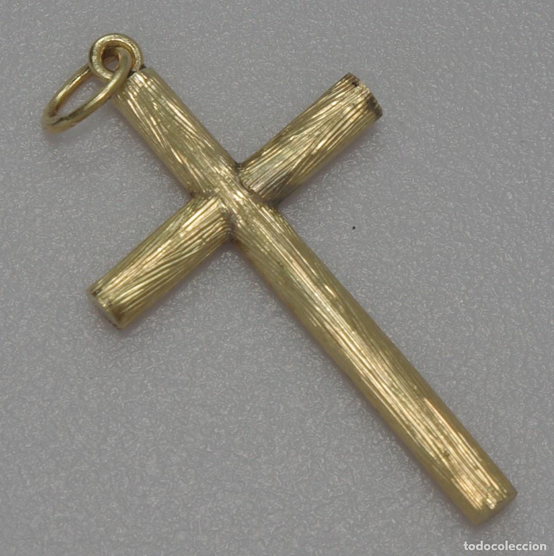 Antig&uuml;edades: Cruz de ORO de 750 mil&eacute;simas. - Foto 2