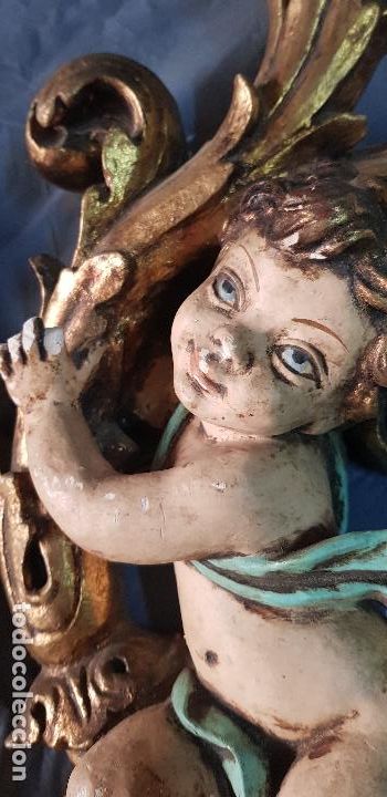 Antig&uuml;edades: DOS ANGELES PORTA VELAS - Foto 22