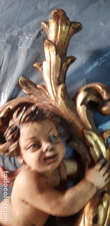 Antig&uuml;edades: DOS ANGELES PORTA VELAS - Foto 28