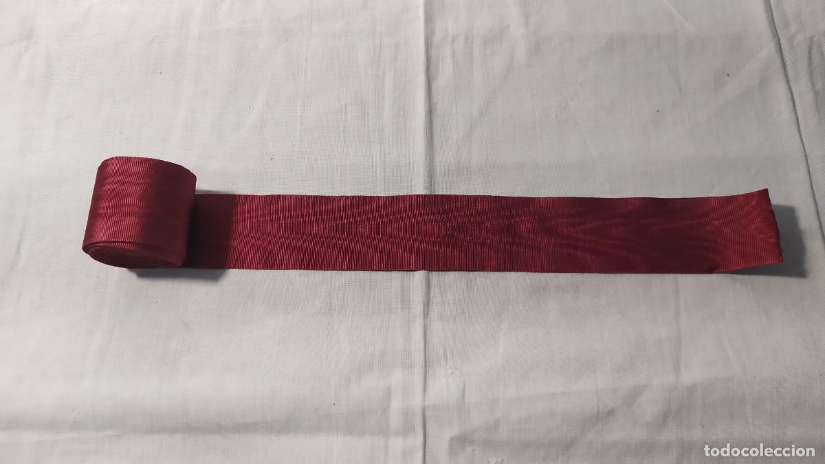 Antig&uuml;edades: CINTA GROSGRAIN COLOR GRANATE - Foto 1